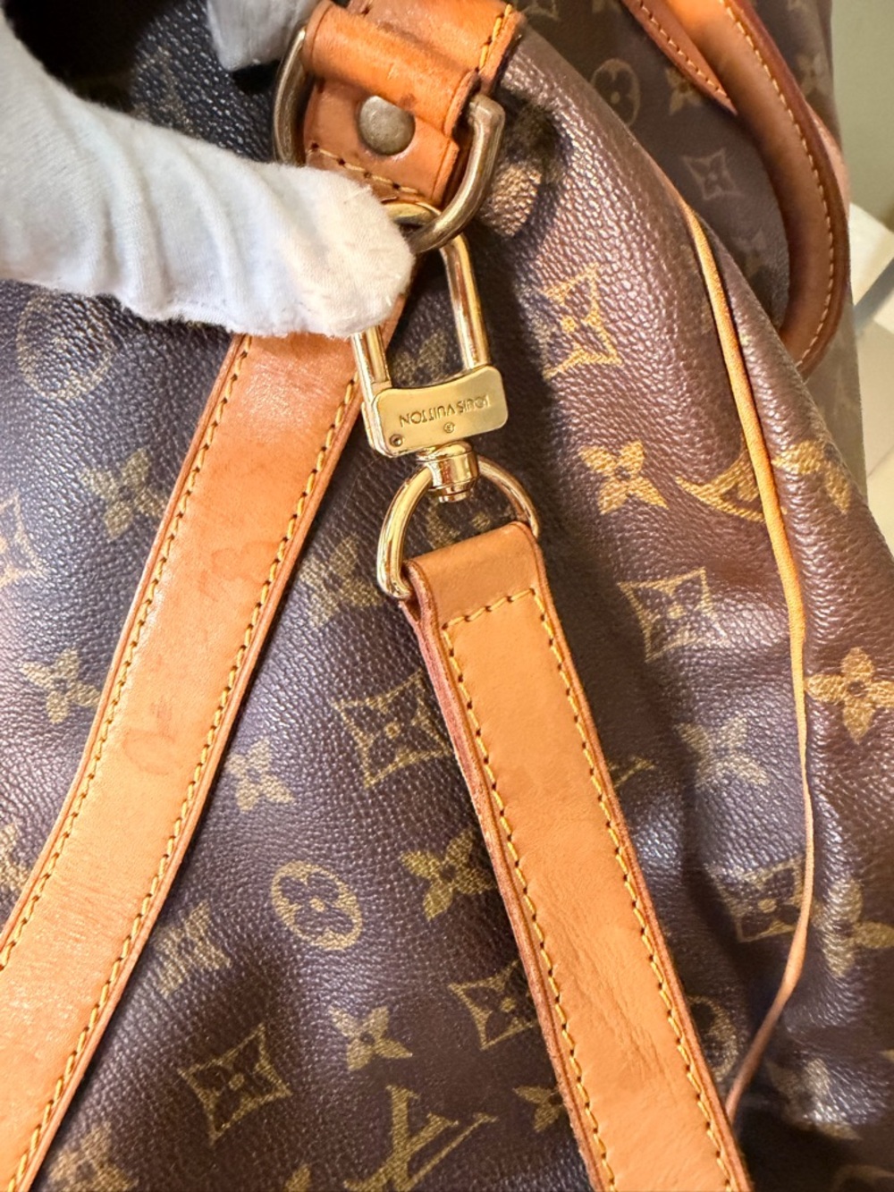 Louis Vuitton Keepall Bandouliere 60 Canvas duffel - Picture 9 of 16